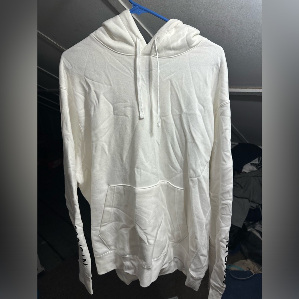 Nike White Hoodie Pullover size XXL